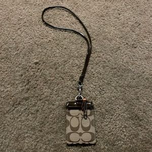 Coach Lanyard